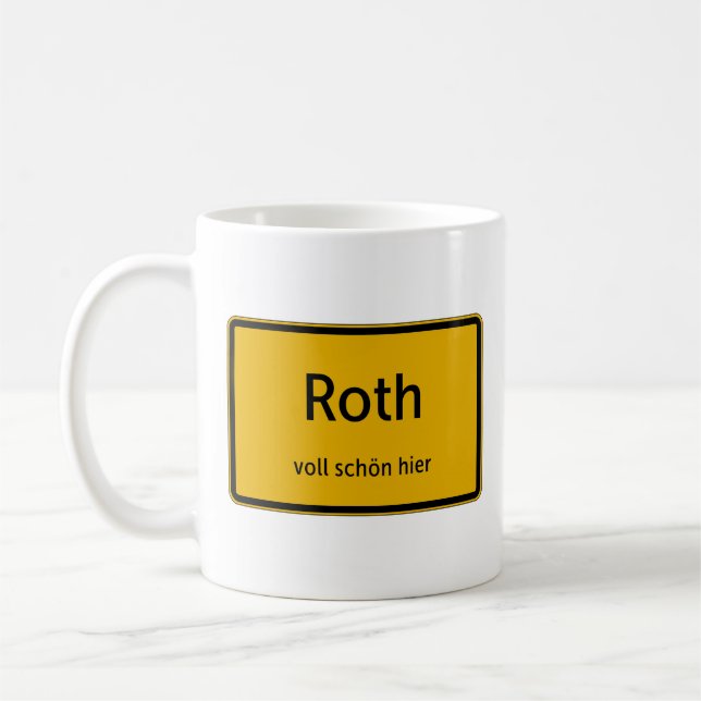 Roth Tasse Coffee Coffee Mug (Left)
