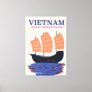 Röthbach Germany vintage style travel poster Canva Canvas Print