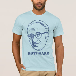 Rothbard Distressed T-shirt - Customized