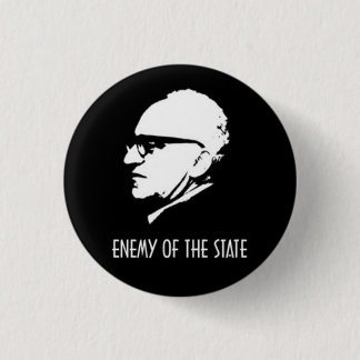 Rothbard Enemy Of The State 1 Inch Round Button