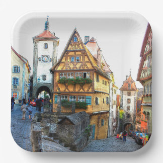 Rothenburg 001 paper plate