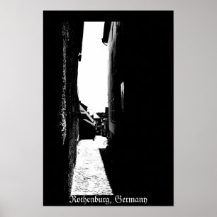 Rothenburg Alley Poster