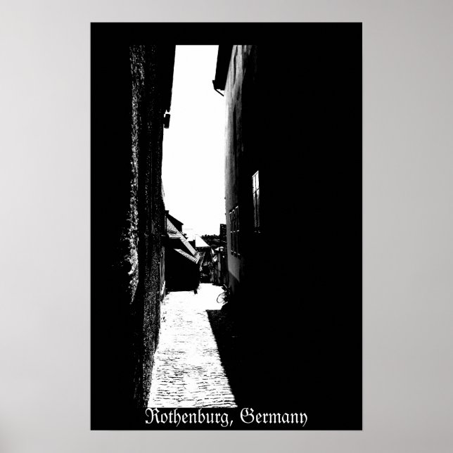 Rothenburg Alley Poster (Front)