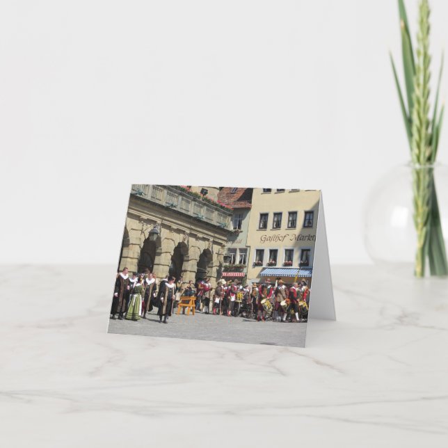 Rothenburg, Germany Holiday Card (Front)