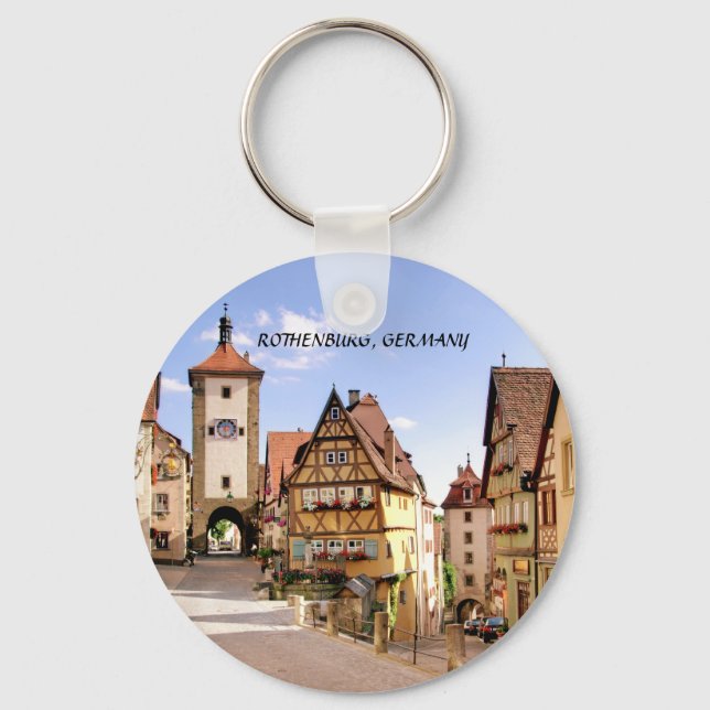 ROTHENBURG, GERMANY KEYCHAIN (Front)