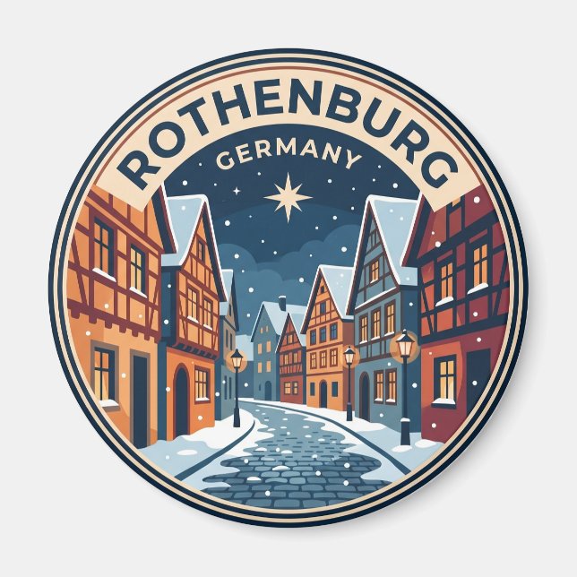 ROTHENBURG Germany Magnet (Front)