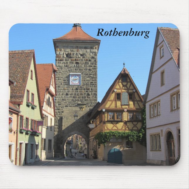 Rothenburg, Germany Mouse Pad (Front)