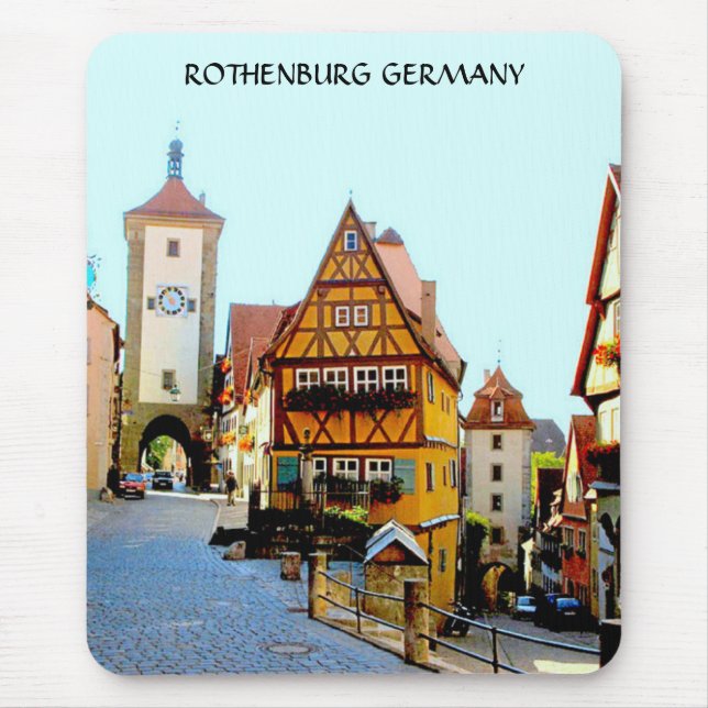 ROTHENBURG GERMANY MOUSE PAD (Front)