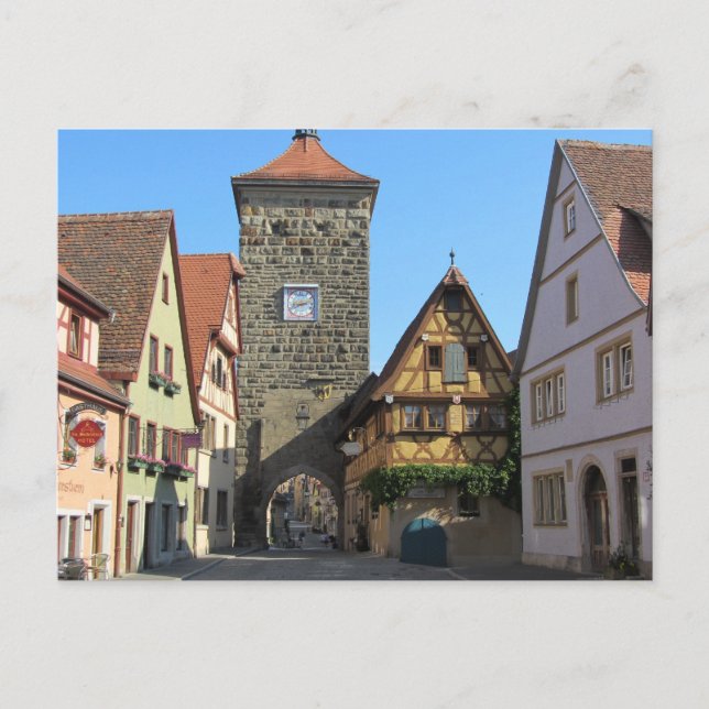 Rothenburg, Germany Postcard (Front)