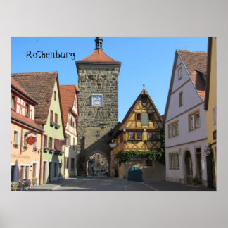 Rothenburg, Germany Poster