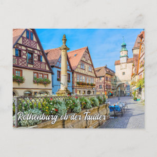 Rothenburg ob der Tauber, Germany Postcard