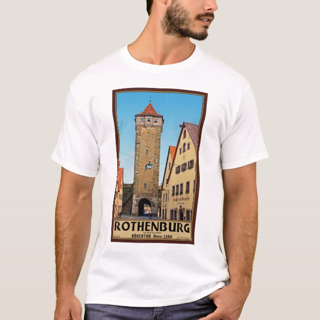 Rothenburg od Tauber - Rödertor T-Shirt (Front)