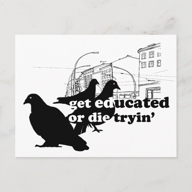 Rothenhagen "Get Educated" Postcard (Front)