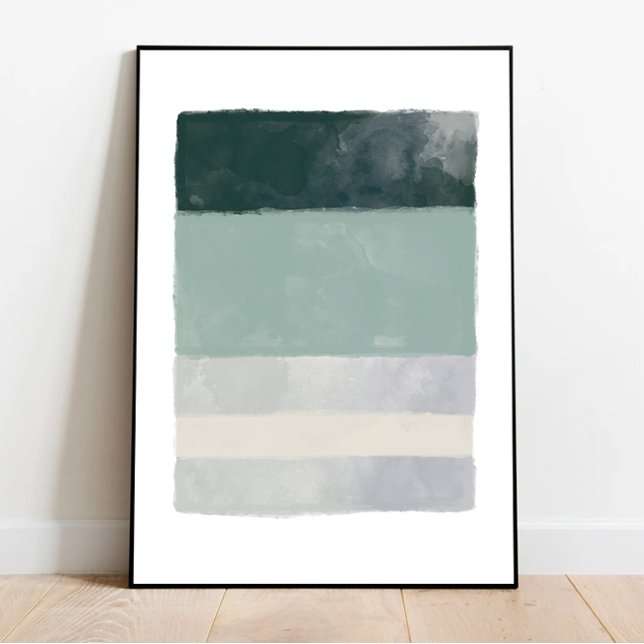 Rothko Inspired Modern And Calming Artwork Poster (Creator Uploaded)