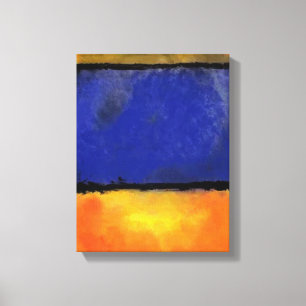 Rothko or Pollock v1 by Unknown Canvas Print