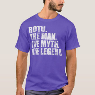 RothRoth Family name Roth last Name Roth Surname R T-Shirt