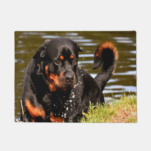 Rothweiler Dog Doormat