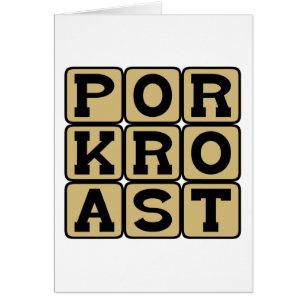 Rôti de porc, Plat de porc