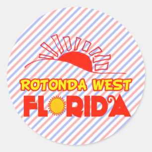 Rotonda West, Florida Classic Round Sticker