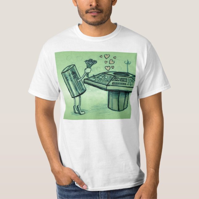 Rotor & Console sittin' in a tree.. T-Shirt (Front)