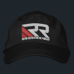 Rotor Revolution Adjustable Baseball Hat<br><div class="desc">Black adjustable Rotor Revolution RC Podcast Hat.</div>