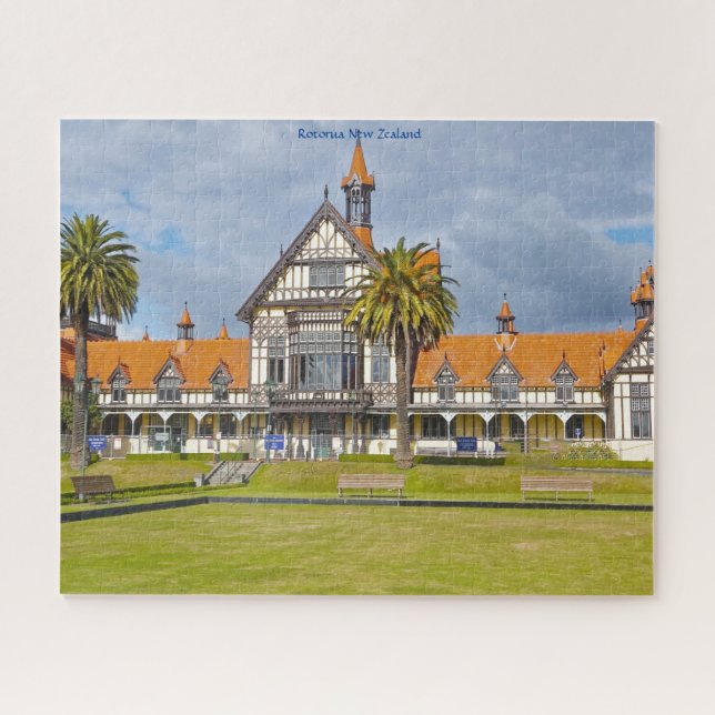 Rotorua New Zealand Jigsaw Puzzle (Horizontal)