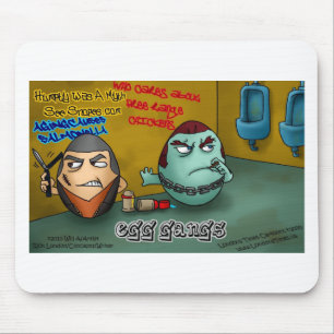 Rotten Egg Gangs Funny Tees Mugs Cards & Gifts Mouse Pad