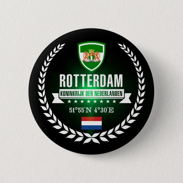 Rotterdam 2 Inch Round Button (Front)