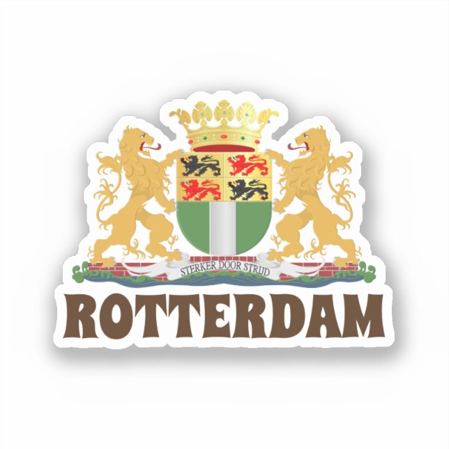Rotterdam coat of arms, Netherlands (Front)