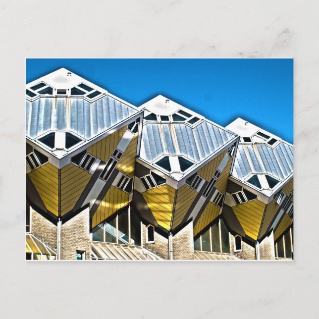 Rotterdam Cube Houses Postcard (Front)