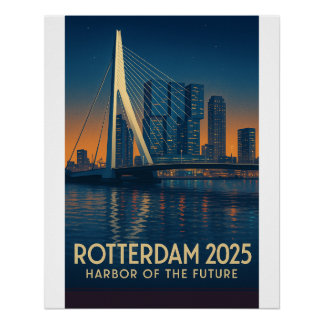 Rotterdam – “Harbour of the Future Poster