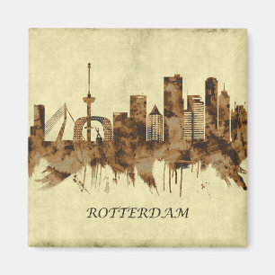 Rotterdam Netherlands Cityscape Magnet