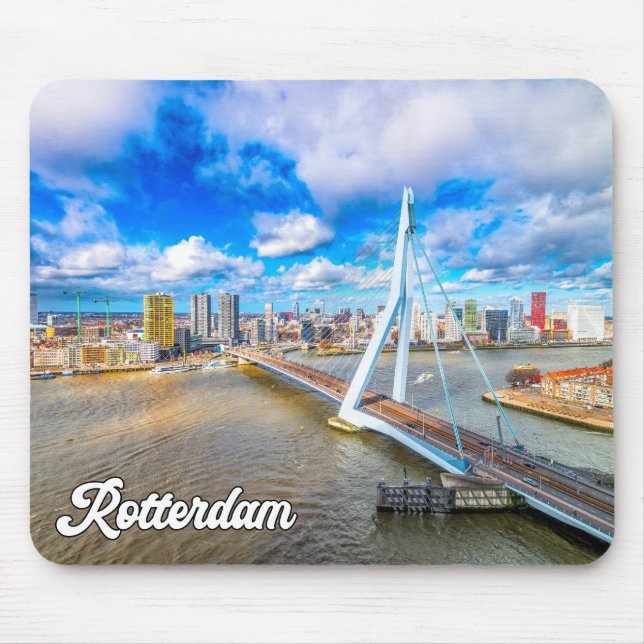 Rotterdam, Netherlands Mouse Pad (Front)