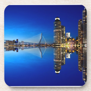 Rotterdam Skyline Cityscape Coaster