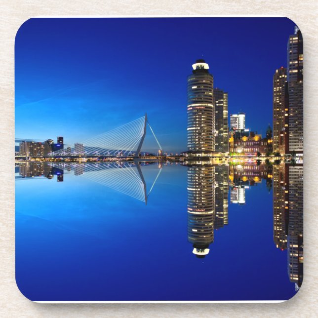 Rotterdam Skyline Cityscape Coaster (Front)