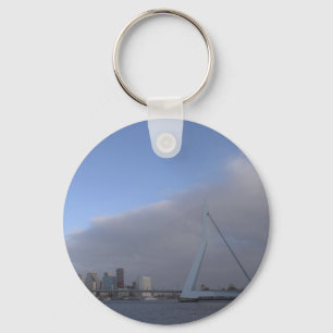 Rotterdam skyline keychain