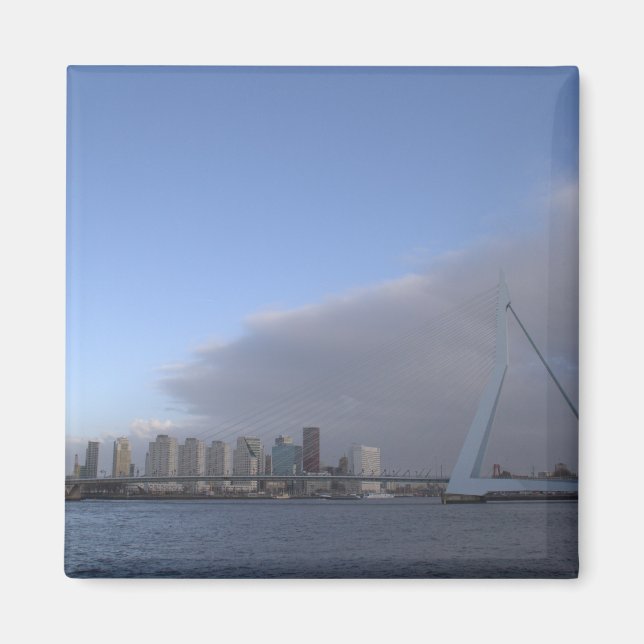 Rotterdam skyline magnet (Front)