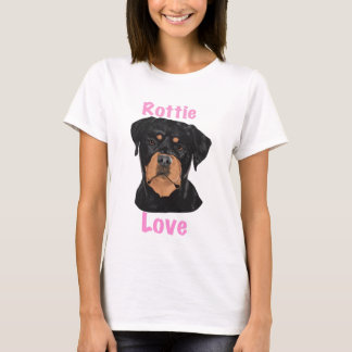 Rottie Love Rottweiler  T-Shirt