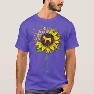 Rottie Mom Sunflower Rottweiler For men women boys T-Shirt