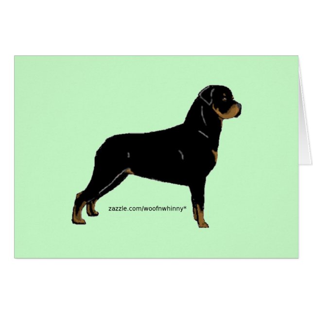 Rottweiler (Devant horizontal)