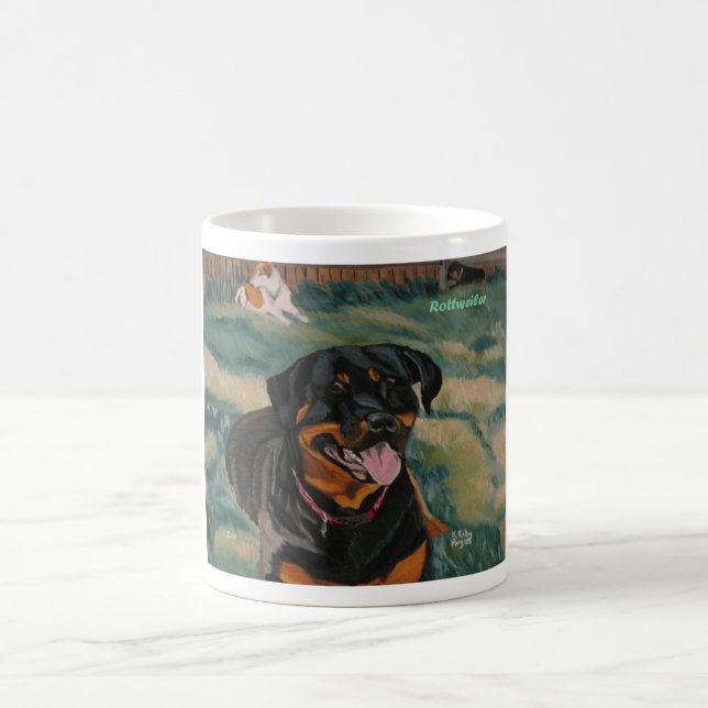 Rottweiler 2 mug (Center)