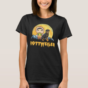 Rottweiler All I Need Is Coffee And My Dog T-Shirt