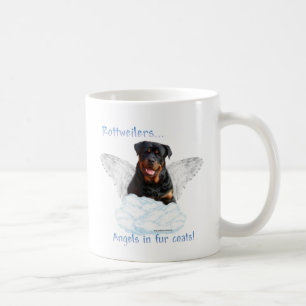 Rottweiler Angel Coffee Mug