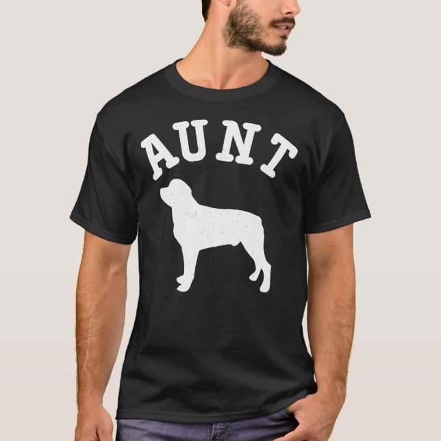Rottweiler Aunt T-Shirt (Front)