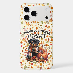 Rottweiler Autumn Plaid Scarf Pumpkin Starry Night