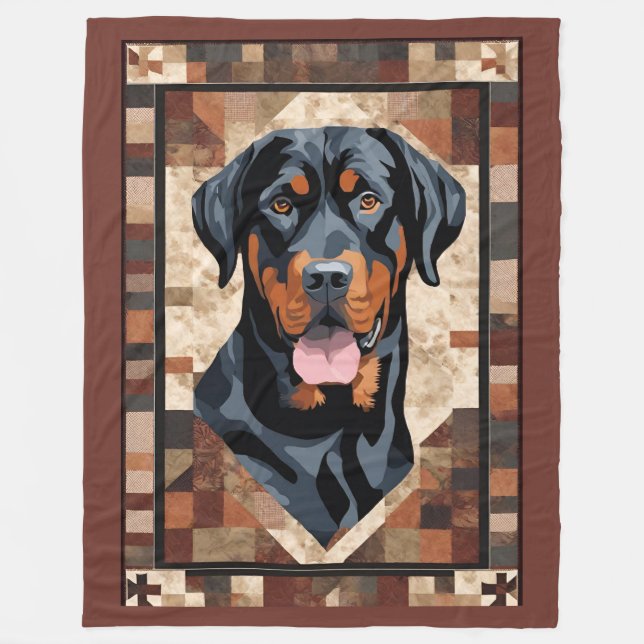 Rottweiler Blanket (Front)