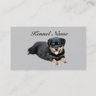 Rottweiler Breeder Business Card