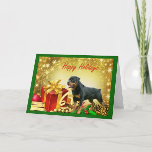 Rottweiler Christmas Card Gifts