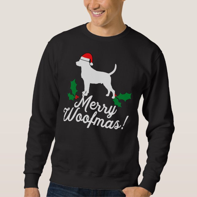 Rottweiler Christmas Classic Sweatshirt (Front)
