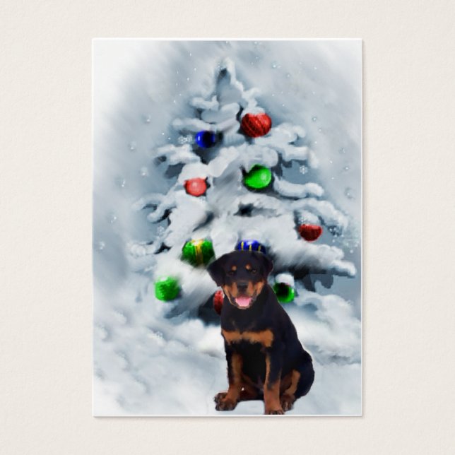 Rottweiler Christmas Gifts (Front)